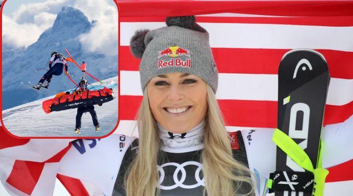Lindsey Vonn's injury history revealed after severe tibia fracture at Olympics