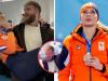 Jake Paul cries as fiancée Jutta Leerdam breaks an Olympic record