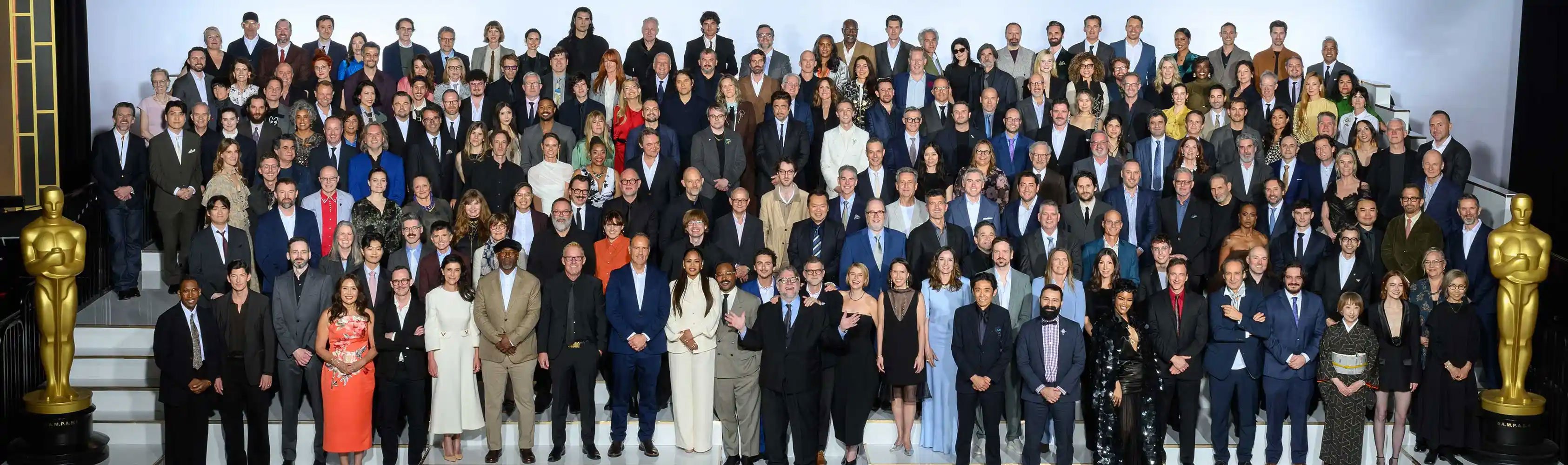 Complete 2026 Oscars class photo; Source: Richard Harbaugh/The Academy