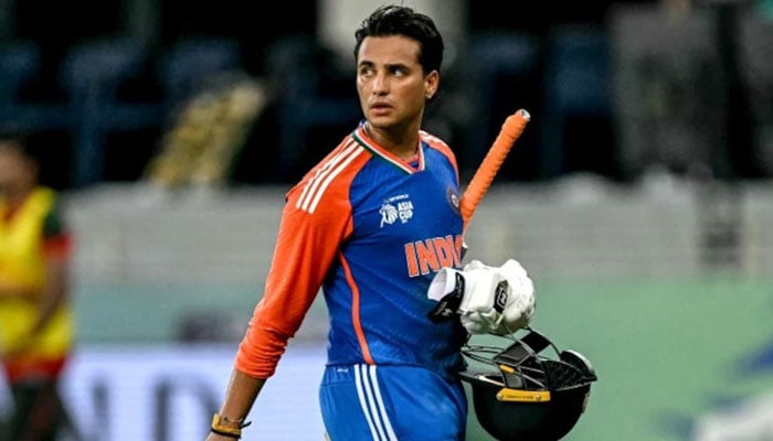 Indian player Abhishek Sharma pictured during a match. — AFP/File