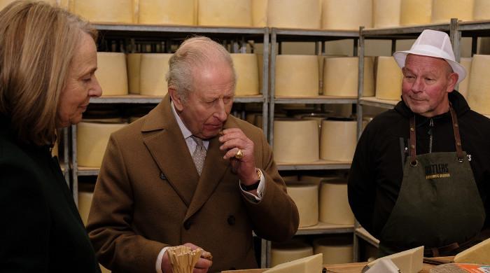 King Charles marks renewal of iconic product after factory blaze