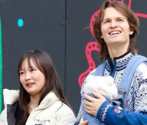 Ansel Elgort reveals baby's face in first post after becoming father
