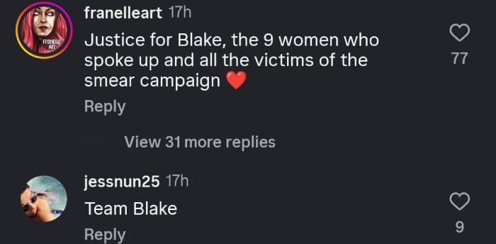 Blake Livelys first court appearance in Justin Baldoni case divides internet