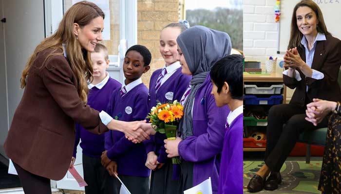 Princess Kate trades royal heels for unexpected shoe choice in latest outing