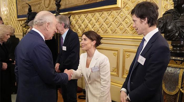 Coleen Rooney shares royal moment with King Charles