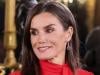 Queen Letizia brings back bold red dress with King Felipe