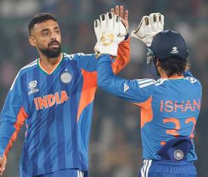 India crush Namibia by 93 runs in T20 World Cup face-off