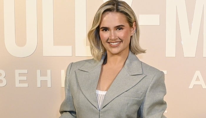 Molly sparked speculation after referring to her bump as she