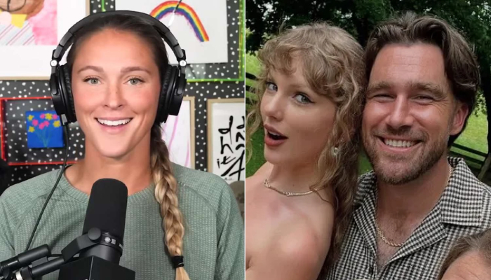 Kylie and Jason Kelce got married in 2018 with Travis as the best man