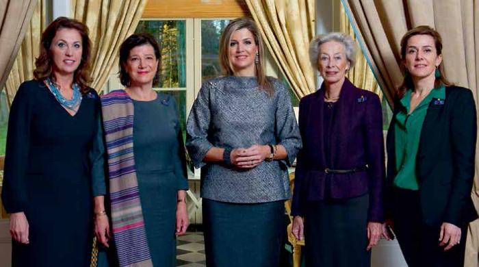 Queen Maxima's ladies in waiting show different side of royalty