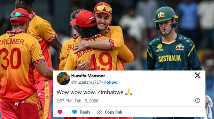 'Wow, wow, wow': Internet is just as stunned as Australia after Zimbabwe's T20 World Cup win