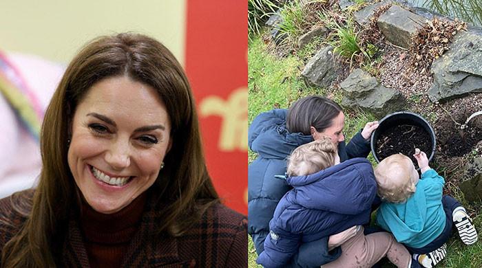 Princess Kate's Turkish rose blooms for mothers and babies at HMP Styaly