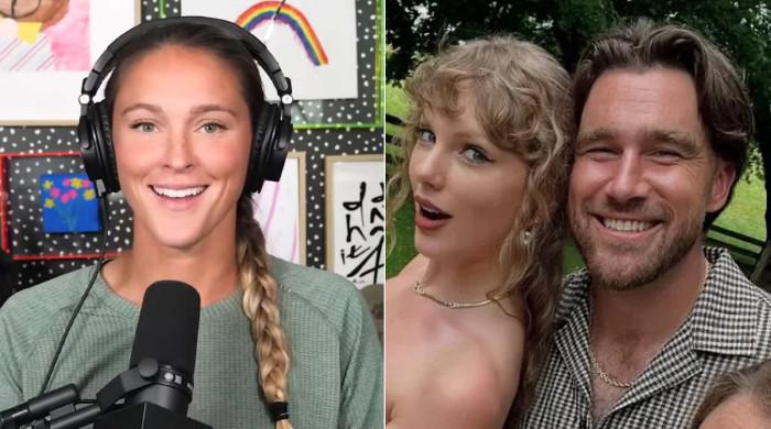 Kylie Kelce recalls wedding with Jason as Travis, Taylor Swift nuptial nears