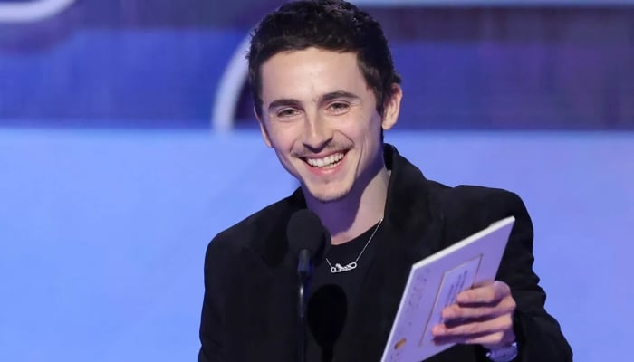 Timothée Chalamet reveals his favourite movie of 2025