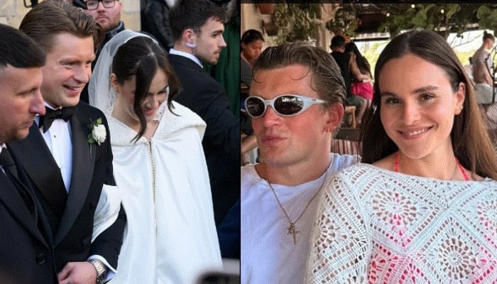 Holly Ramsay shows off bridal glow on Singaporean stop for honeymoon