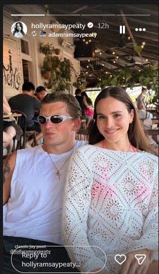 Holly Ramsays official Instagram account