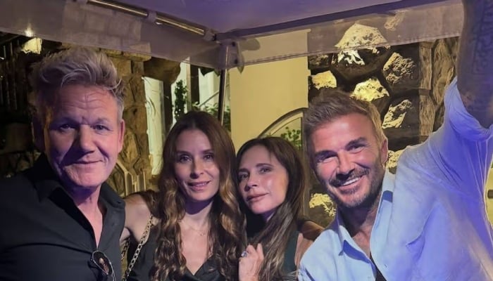 Gordon Ramsay shares a close bond with David and Victoria Beckham