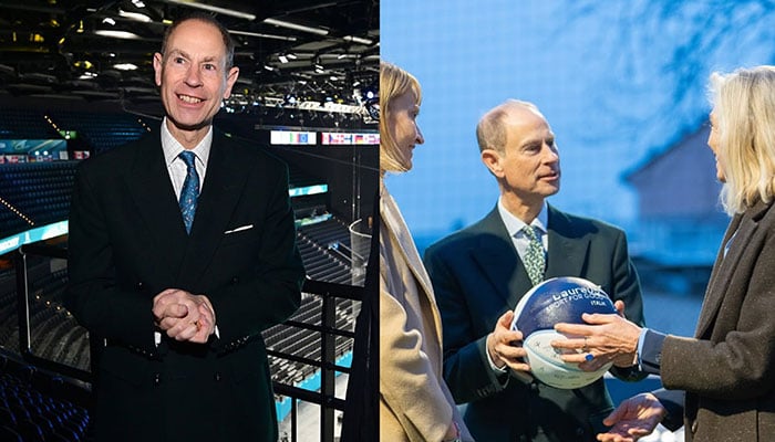 Duke of Edinburgh jets to Italy for ice hockey fun