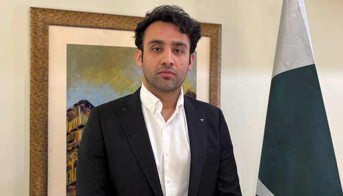 An undated image of Minister of State for Crypto Bilal bin Saqib. — APP/File