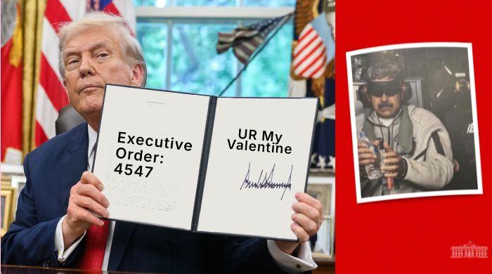 Maduro, Greenland, Immigration: White House Valentine post divides internet