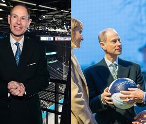 Duke of Edinburgh jets to Italy for ice hockey fun