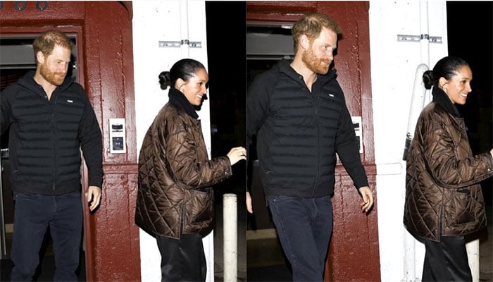 Prince Harry and Meghan caught on surprise pre-valentine’s dinner outing