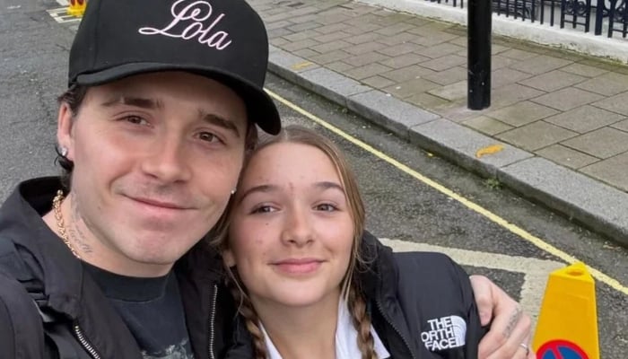 Harper Beckham makes sweet Valentines plea to estranged brother Brooklyn