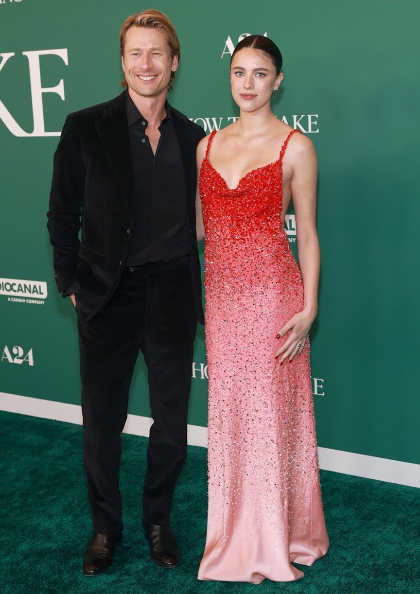 Glen Powell, Michelle Randolph spend first Valentine’s Day apart?