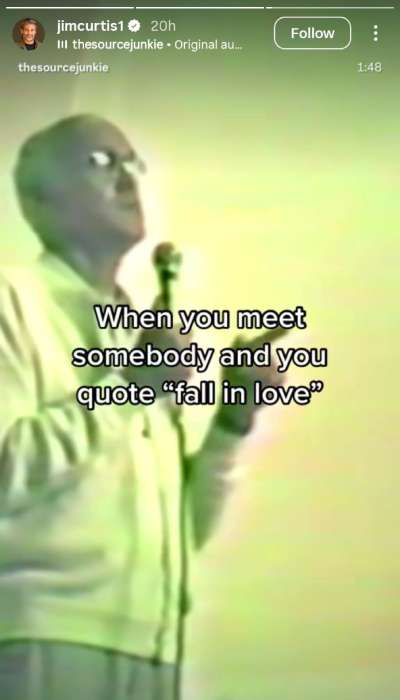 Jennifer Aniston, Jim Curtis mark first Valentines Day with sweet posts