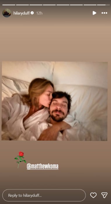 Hilary Duff, Matthew Koma give sweet glimpse into marriage on special day