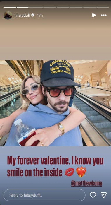 Hilary Duff, Matthew Koma give sweet glimpse into marriage on special day