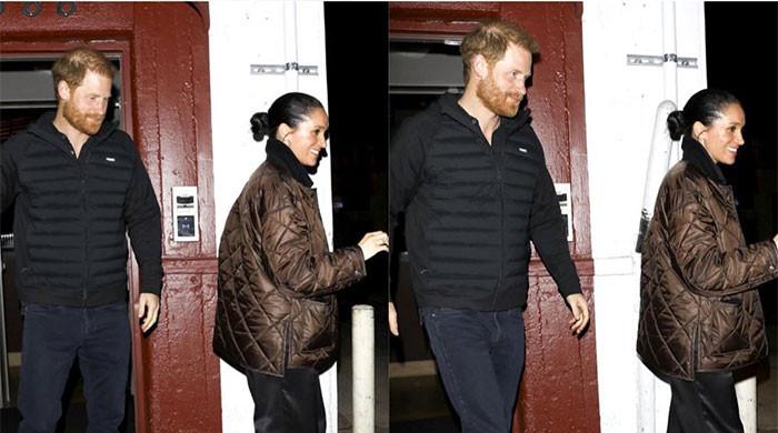 Prince Harry and Meghan caught on surprise pre-valentine's dinner outing