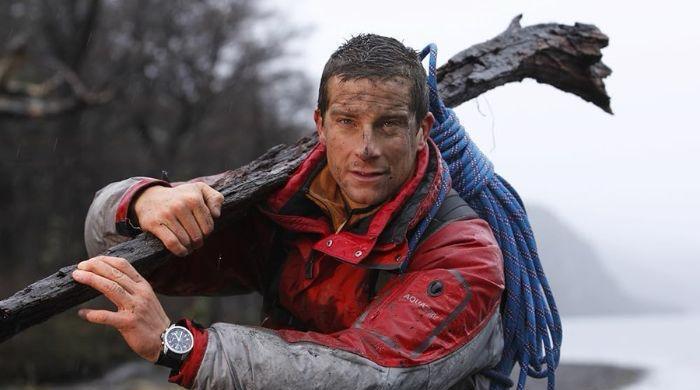 Bear Grylls plans his end-of-the-world escape at sea