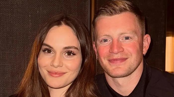 Holly Ramsay, Adam Peaty celebrate first Valentine's Day as newlyweds