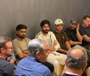 PCB chief Naqvi meets Pakistan team, conveys best wishes ahead of India match