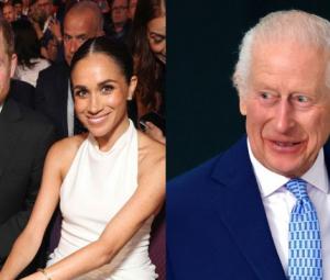 Meghan Markle joins Prince Harry to send King Charles a heartfelt message