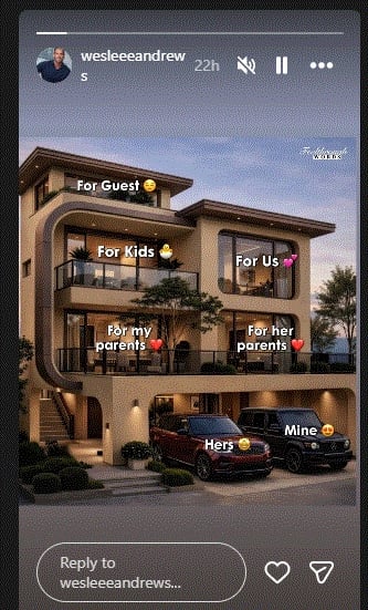 Lee Andrews official Instagram account