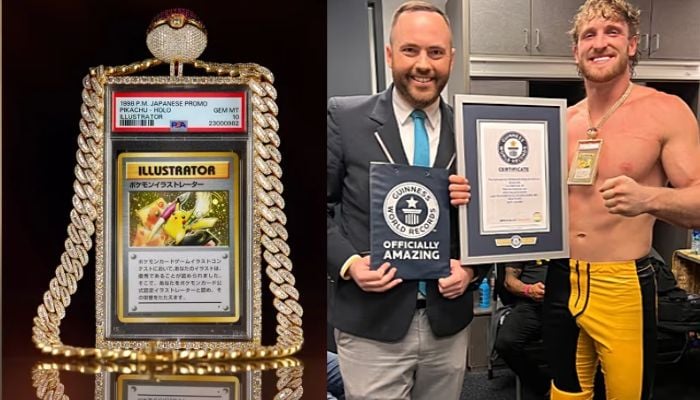 Logan Paul sells his ultra-rare Pikachu Card for record $16.5m