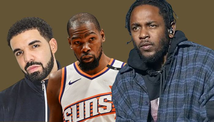 Kevin Durant goes after fan for taking Kendricks side over Drake
