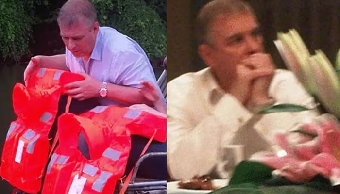 Andrew spotted at Beijing dinner with mystery woman