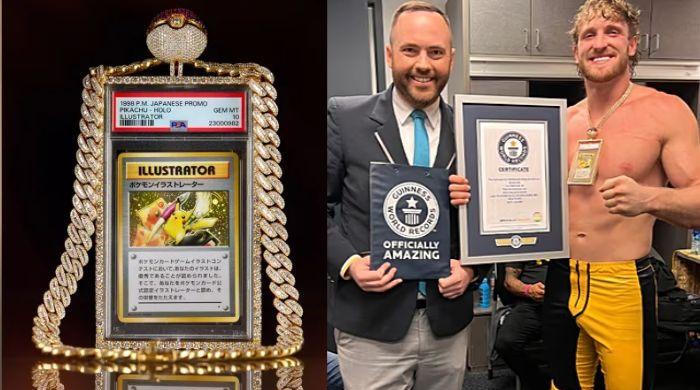 Logan Paul sells his ultra-rare 'Pikachu Card' for record $16.5m