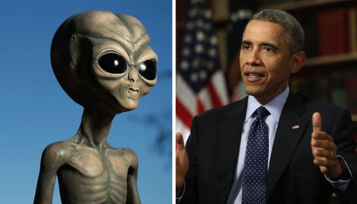 Obama clarifies after saying aliens are real in viral clip