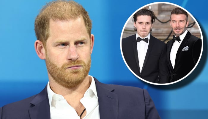 Prince Harry takes centre stage in David, Brooklyn Beckham feud