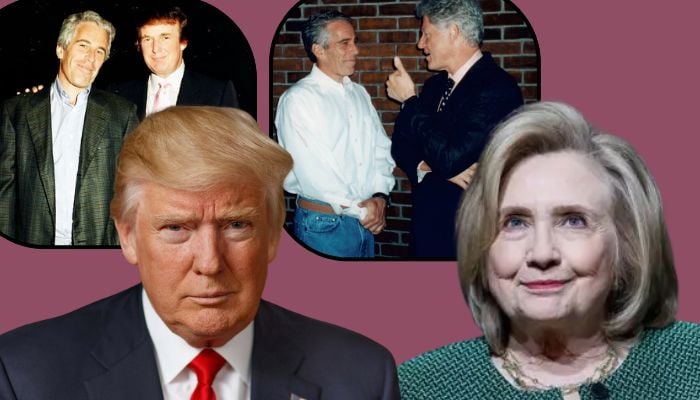 Hillary Clinton hits Donald Trump over Epstein cover-up after president claims hes cleared