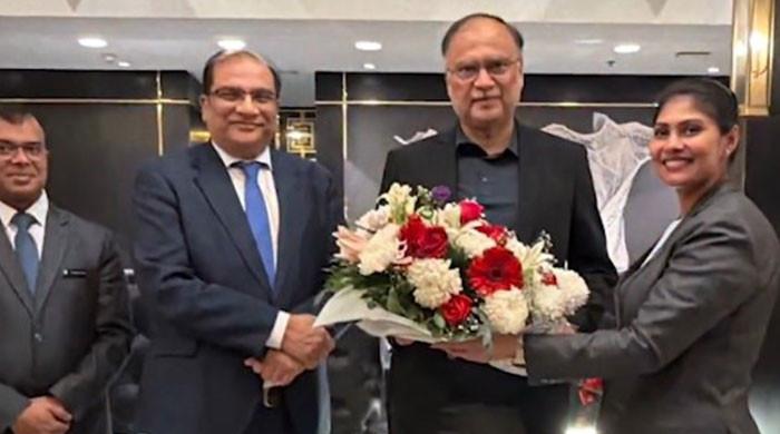 Ahsan Iqbal arrives in Bangladesh to attend PM-elect Tarique Rahman's oath ceremony