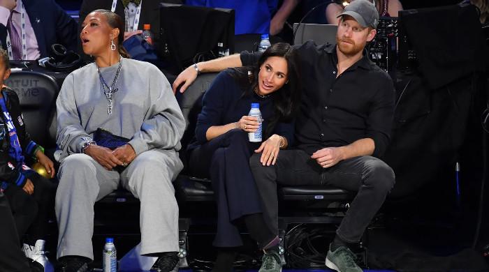 Meghan and Harry show off bold public outing at NBA