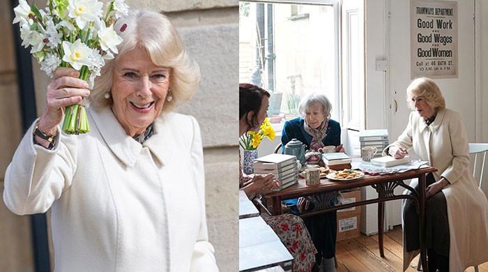 Buckingham Palace shares Queen's chilly outing with 100 participants