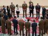 King Felipe welcomes Spain's high-performance military sports stars 