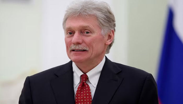 Kremlin spokesman Dmitry Peskov attends a meeting of Russian President Vladimir Putin with Palestinian President Mahmoud Abbas at the Kremlin in Moscow, Russia, January 22, 2026. — Reuters