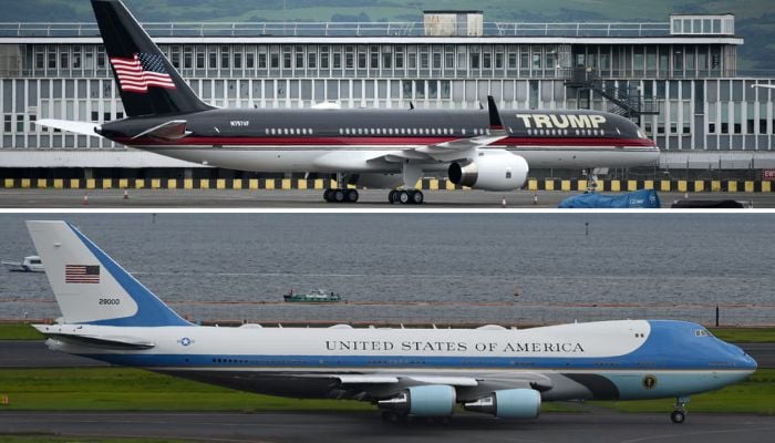 Air Force One jets to be repainted in Trumps favourite colours